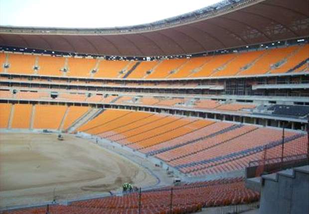 Soweto's Soccer City Stadium Looking Very Impressive