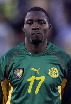 Marc-Vivien Foé - Cameroonian footballer who died on 26 June 2003 during the match between Cameroon and Colombia