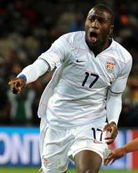 Jozy Altidore, Charlie Davies, U.S. Men's National Team (ISI)