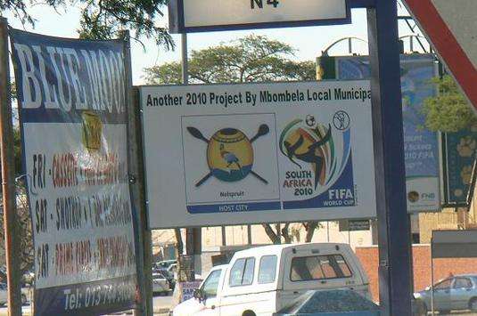 Nelspruit World Cup sign