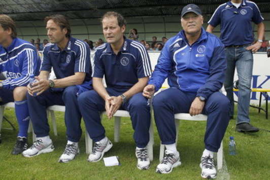 Martin Jol, Danny Blind en John van 't Schip, DWV - Ajax (foto PRO SHOTS)