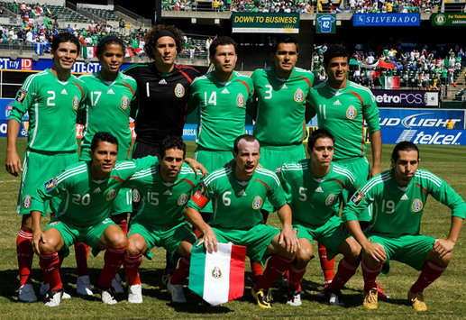 Mexico team Gold Cup 2009 (Mexsport)