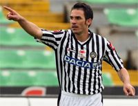 Udinese ace Gaetano D'Agostino in action for his side