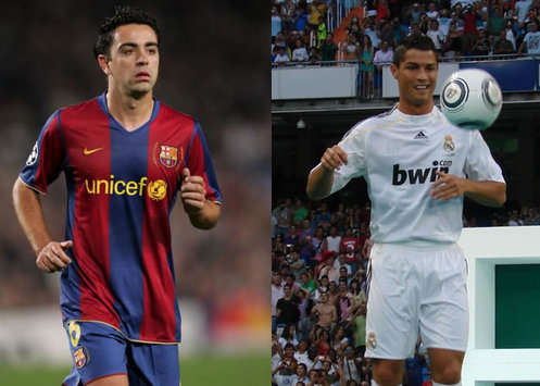 Barcelona, Madrid, Xavi, Cristiano Ronaldo (Goal.com)
