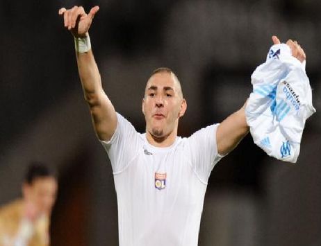 benzema (Lyon vs OM)