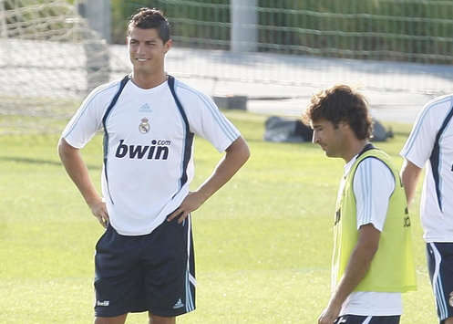 Cristiano Ronaldo, Raul, Real Madrid (MARCA)