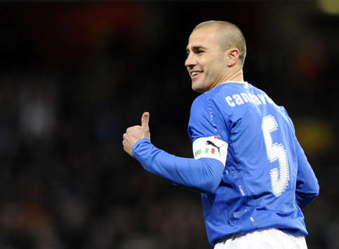 Italy and Juventus defender Fabio Cannavaro