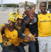 Kaizer Chiefs fans at the Stadium