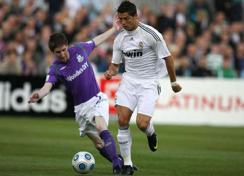 Cristiano Ronaldo spielte beim Test gegen die Shamrock Rovers 45 Minuten