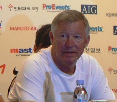 Ferguson coach, Manchester UTD