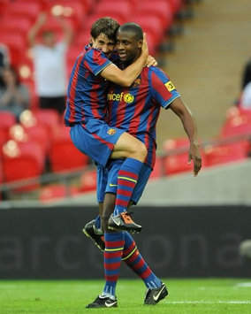Bojan Krkic, Yaya Toure, Tottenham- Barcelona (PA)