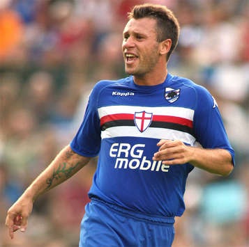 Antonio Cassano - Sampdoria (Grazia Neri)