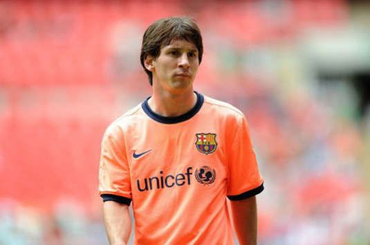 Hazırlık maçı: Lionel Messi (Barcelona) (PA)