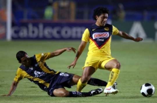 Alfredo Moreno - Juan Carlos Silva - San Luis - América Mexico (Mexsport)