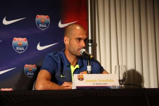 Barcelona USA Tour 2009 - Pep Guardiola (Steve Han)