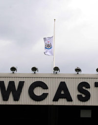 Bobby Robson Tributes - Newcastle (PA)