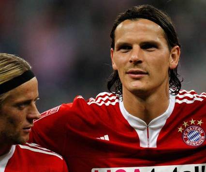 Tymoshchuk, van Buyten, Altintop - Bayern München (Firo)