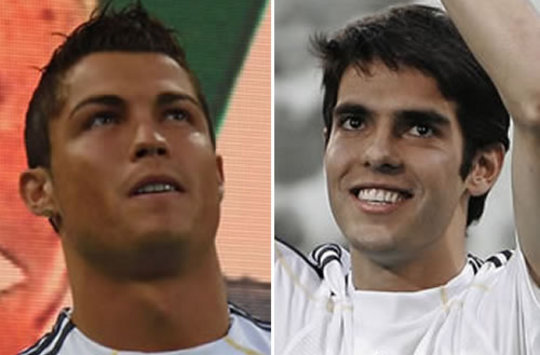 Cristiano Ronaldo, Kaka, Real Madrid