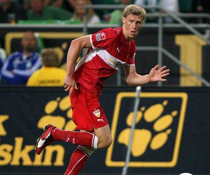 Pavel Pogrebnyak, new striker of VfB Stuttgart (firo)