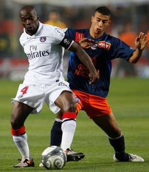 Ligue 1 : Claude Makelele (Paris SG) vs Younes Belhanda (Montpellier)