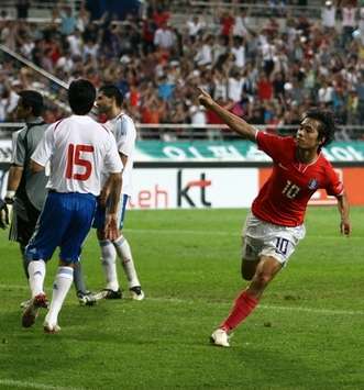 Park Chu Young (Korea-Paraguay Friendly)