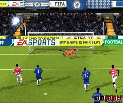 FIFA 10 Screenshot - Arsenal gegen Chelsea (iamgamer.de)