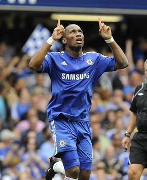 EPL: Didier Drogba, Chelsea v Hull City (PA)