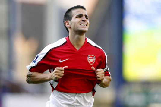 EPL: Francesc Fabregas, Everton v Arsenal (PA)