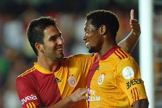 Turkcell Süper Lig: Abdul Kader Keita & Arda Turan (Galatasaray) (galatasaray.org)
