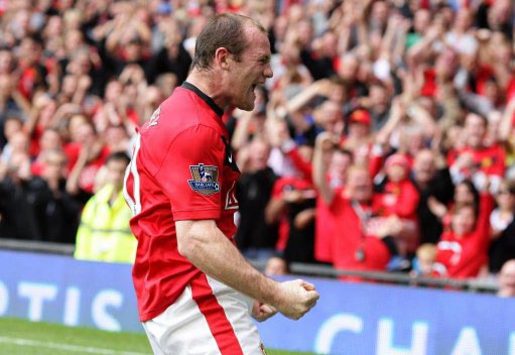 EPL: Wayne Rooney, Manchester United - Birmingham (PA)