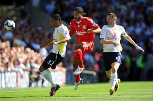 EPL: Glen Johnson - Assou-Ekotto, Tottenham Hotspur v Liverpool (PA)
