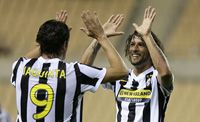 Iaquinta-Amauri, Juventus (Peace Cup)