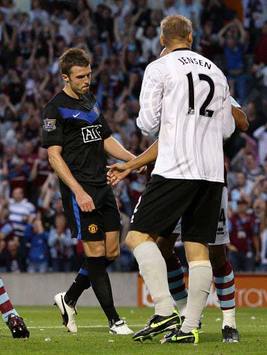 EPL: Michael Carrick, Burnley v Manchester United (PA)