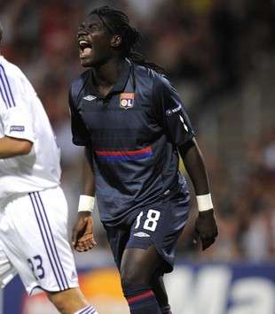 Champions League : Bafetimbi Gomis (Lyon)