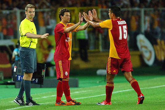 UEFA Avrupa Ligi: Elano Blumer & Milan Baros (Galatasaray) (galatasaray.org)