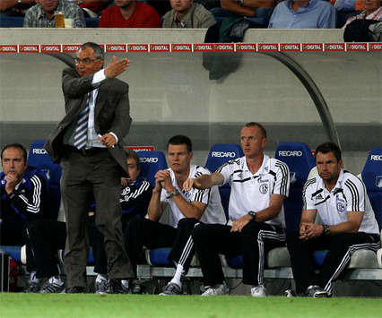 Bundesliga: 1899 Hoffenheim - Schalke 04, Felix Magath (firo)