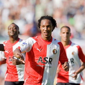 Jonathan de Guzman, Feyenoord - Roda JC (Foto ANP)