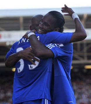 EPL: Nicolas Anelka, Fulham v Chelsea (PA)