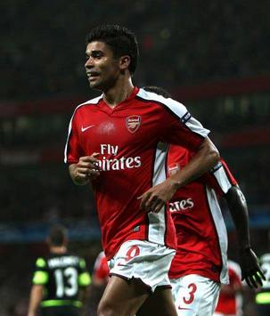 CL: Da Silva Eduardo, Arsenal v Celtic (PA)