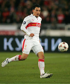 Timo Gebhart, der junge Mittelfeldakteur vom VfB Stuttgart (firo)