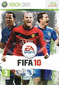 FIFA 10 cover international Rooney Lampard Walcott