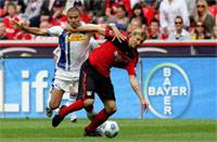 Bundesliga: Bayer 04 Leverkusen - VfL Bochum, Yahia, Kießling (firo)
