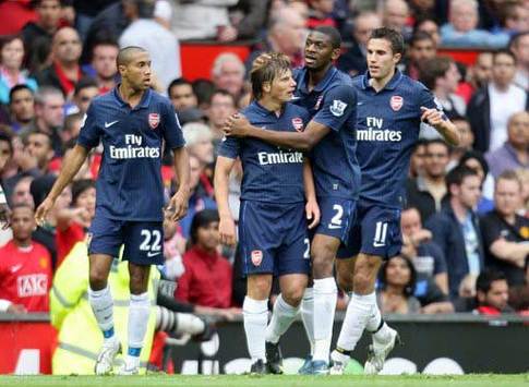 EPL: Andrey Arshavin, Manchester United v Arsenal (PA)