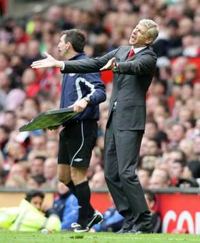 EPL: Arsene Wenger, Manchester United v Arsenal (PA)