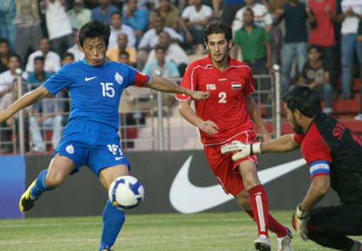 Nehru Cup Action Between India And Syria In The Final (Mangopeel)