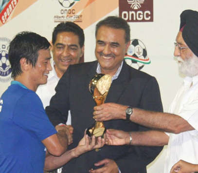 Bhaichung Bhutia - Nehru Cup (Mango Peel)