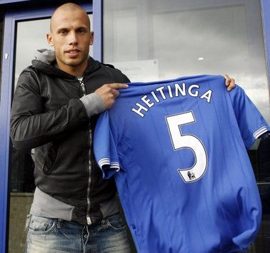 John Heitinga - Everton (PA)