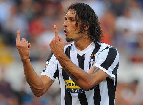 Amauri in action for Juventus