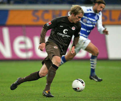 Seit Sommer 2008: Marius Ebbers stürmt für den FC St. Pauli (firo)