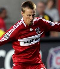 MLS: Chris Rolfe, Chicago Fire, July 2009 (ISI)
